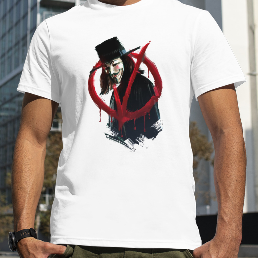 V For Vendetta Bloody T-Shirt