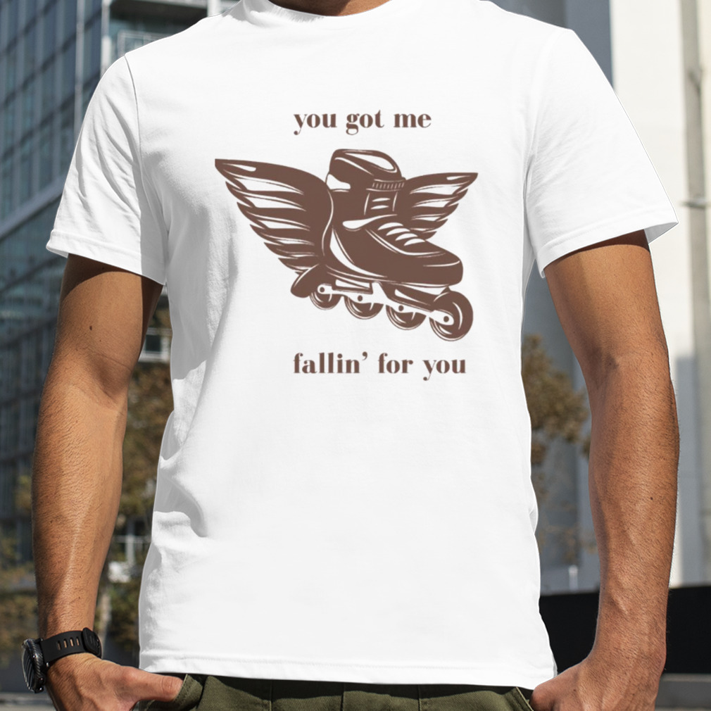 You Got Me Fallin Silk Sonic Skate shirt