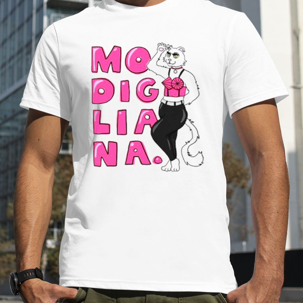 Cat modigliana shirt