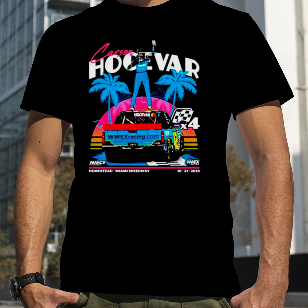Carson Hocevar Motorsports Miami win shirt