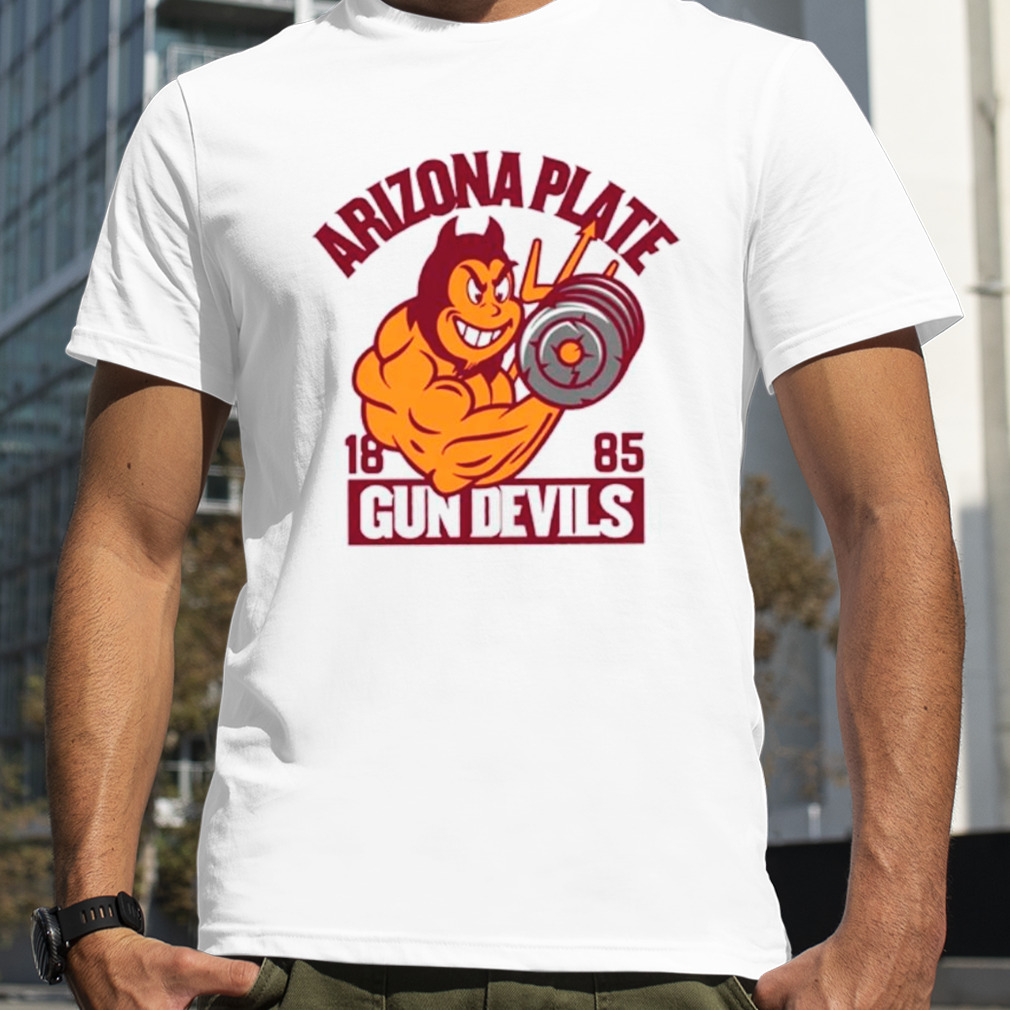 Arizona plate 1885 Gun Devil shirt