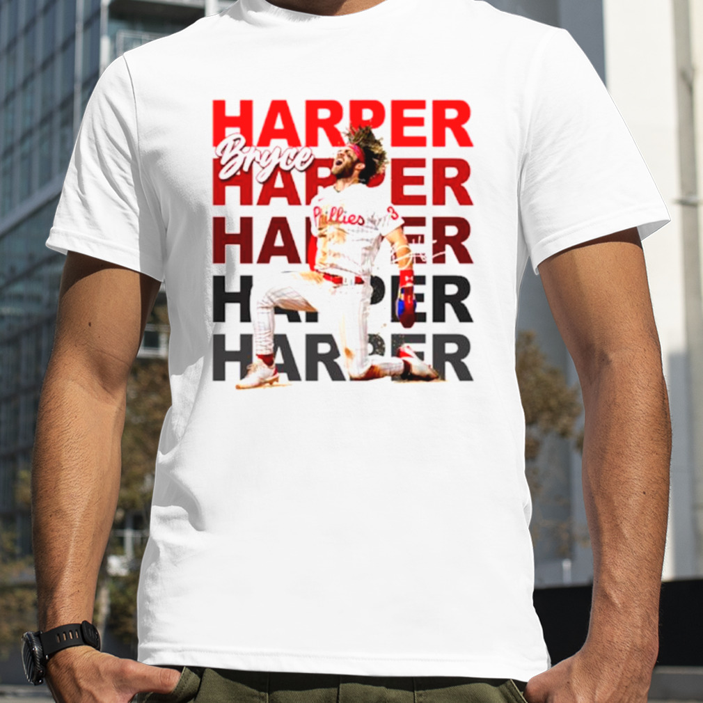 Bryce Harper Phillies fans signature shirt