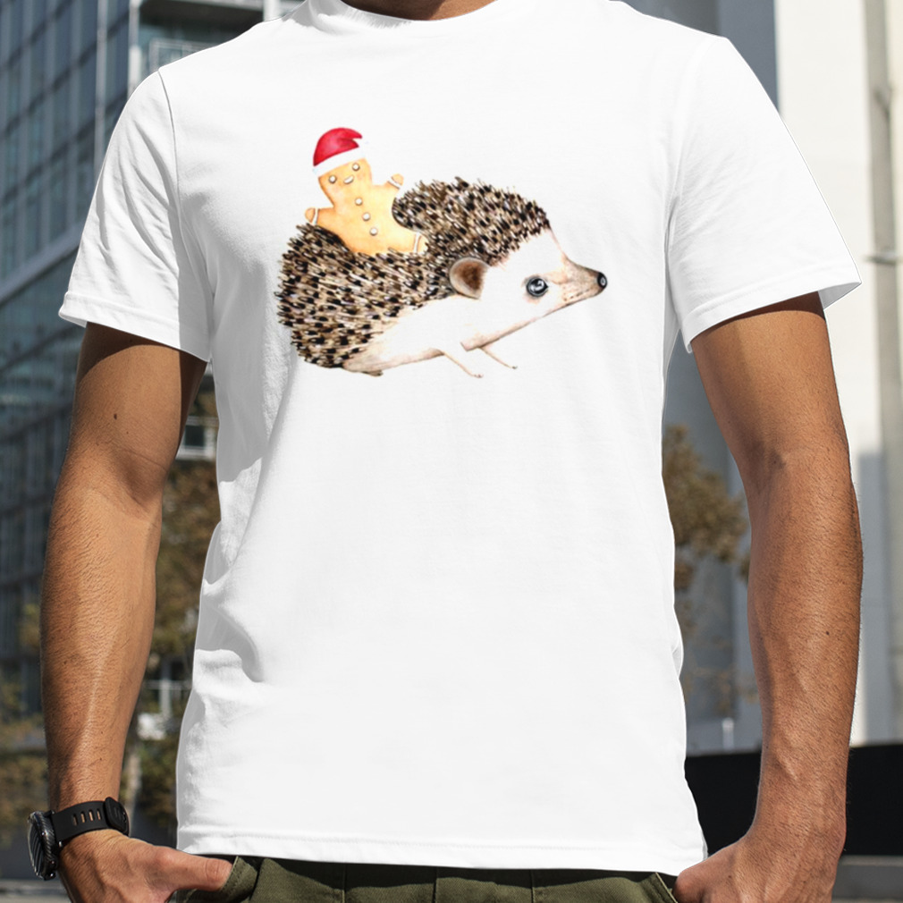 Christmas Hedgehog shirt