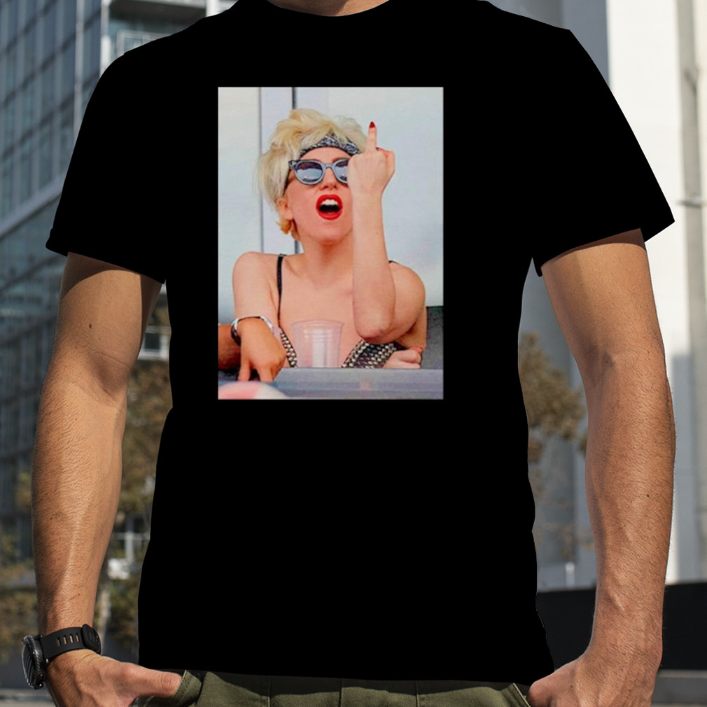 Lady Gaga Middle Finger shirt