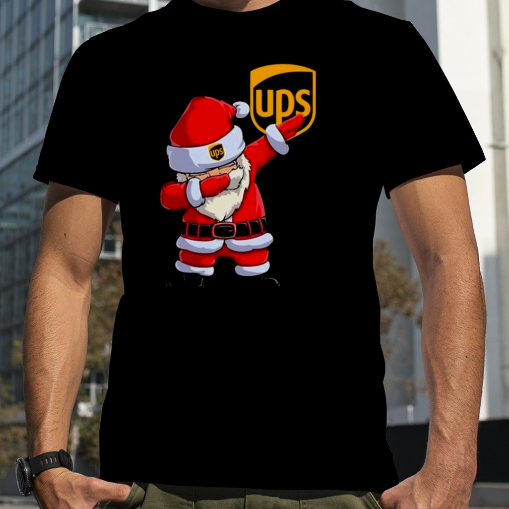 Santa Claus Dabbing UPS Christmas 2023 Shirt