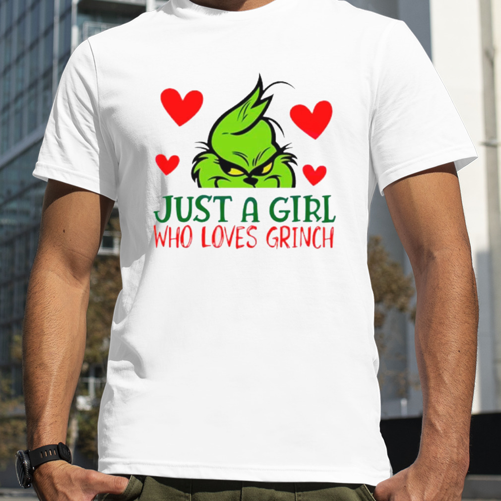 Just a girl who loves Grinch vintage shirt