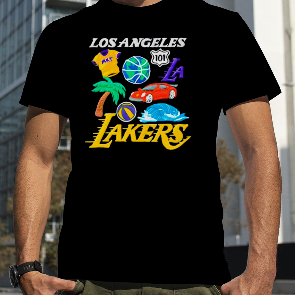 Los Angeles Lakers NBA Claymation shirt