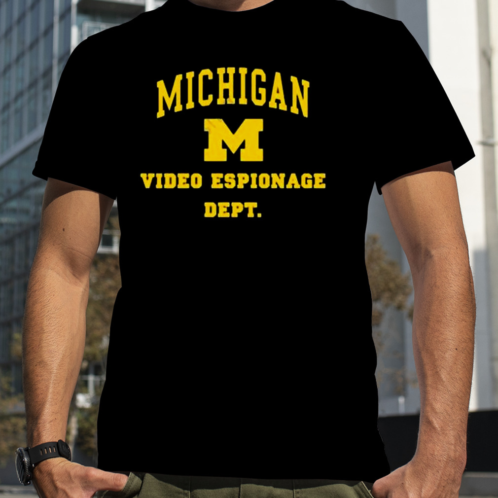 Michigan Video Espionage Dept Shirt