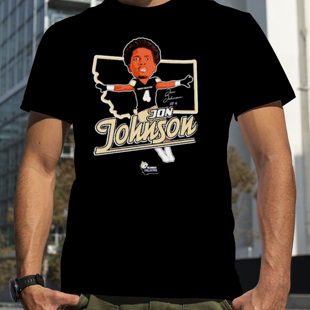 on Johnson Montana State Bobcats cartoon 2023 shirt