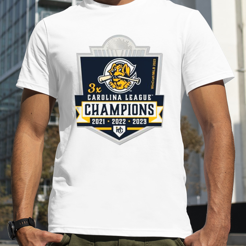 Charleston RiverDogs 3x Carolina League Championship Collector’s 2023 Shirt