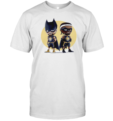 Batman Stephen Curry And Jimmy Butler Cartoon  Classic Men's T-shirt