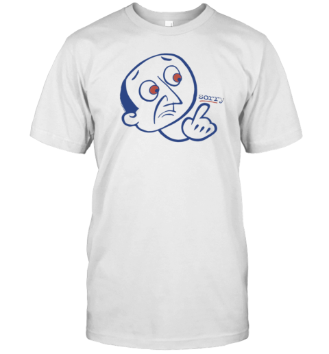 Big Head Cartoon Sorry  Classic Men's T-shirt