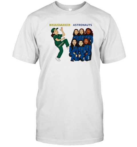 Breakdancer Astronaut  Classic Men's T-shirt