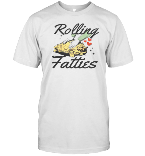 Fat Cat Rolling Fatties Cat  Classic Men's T-shirt