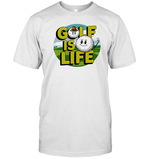 Golf Is Life Funny  Classic Men's T-shirt