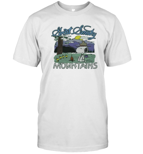 Great Smoky Mountains Snoopy  Classic Men's T-shirt