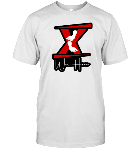 X We Here Logo  Classic Men's T-shirt